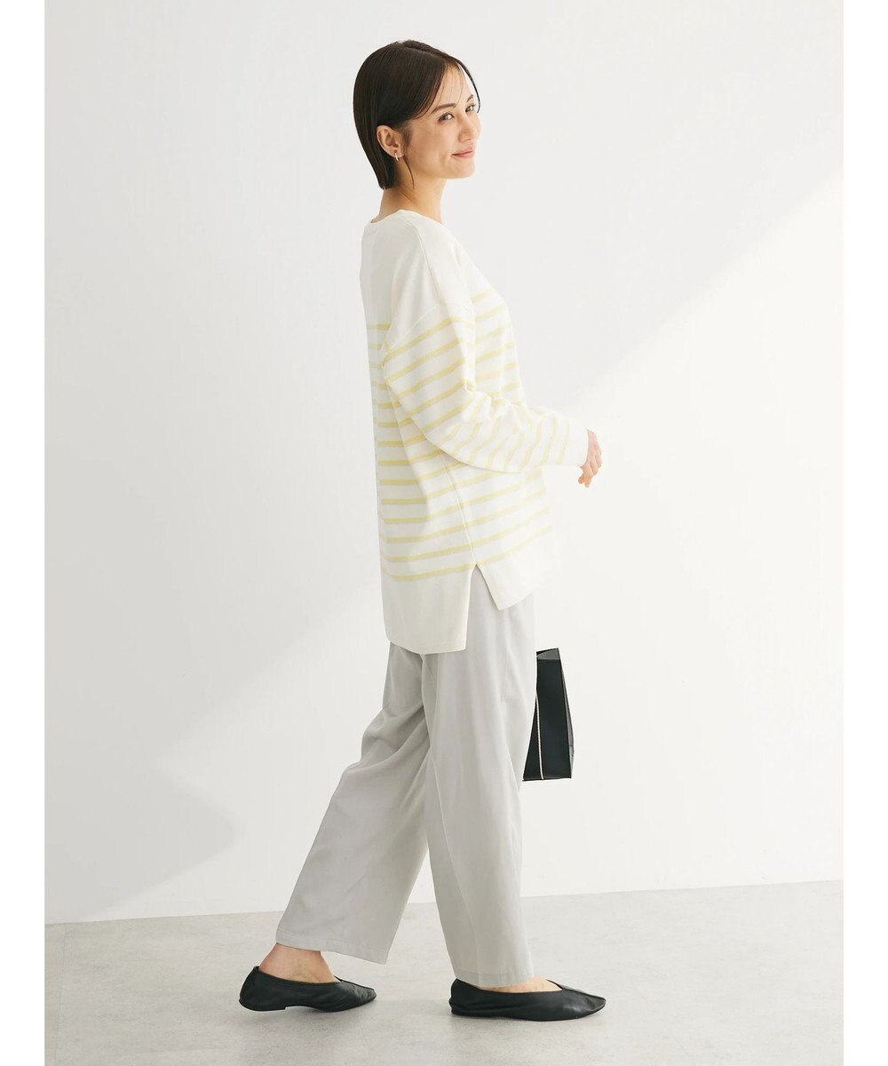 Green Parks つやサテンイージーパンツ 