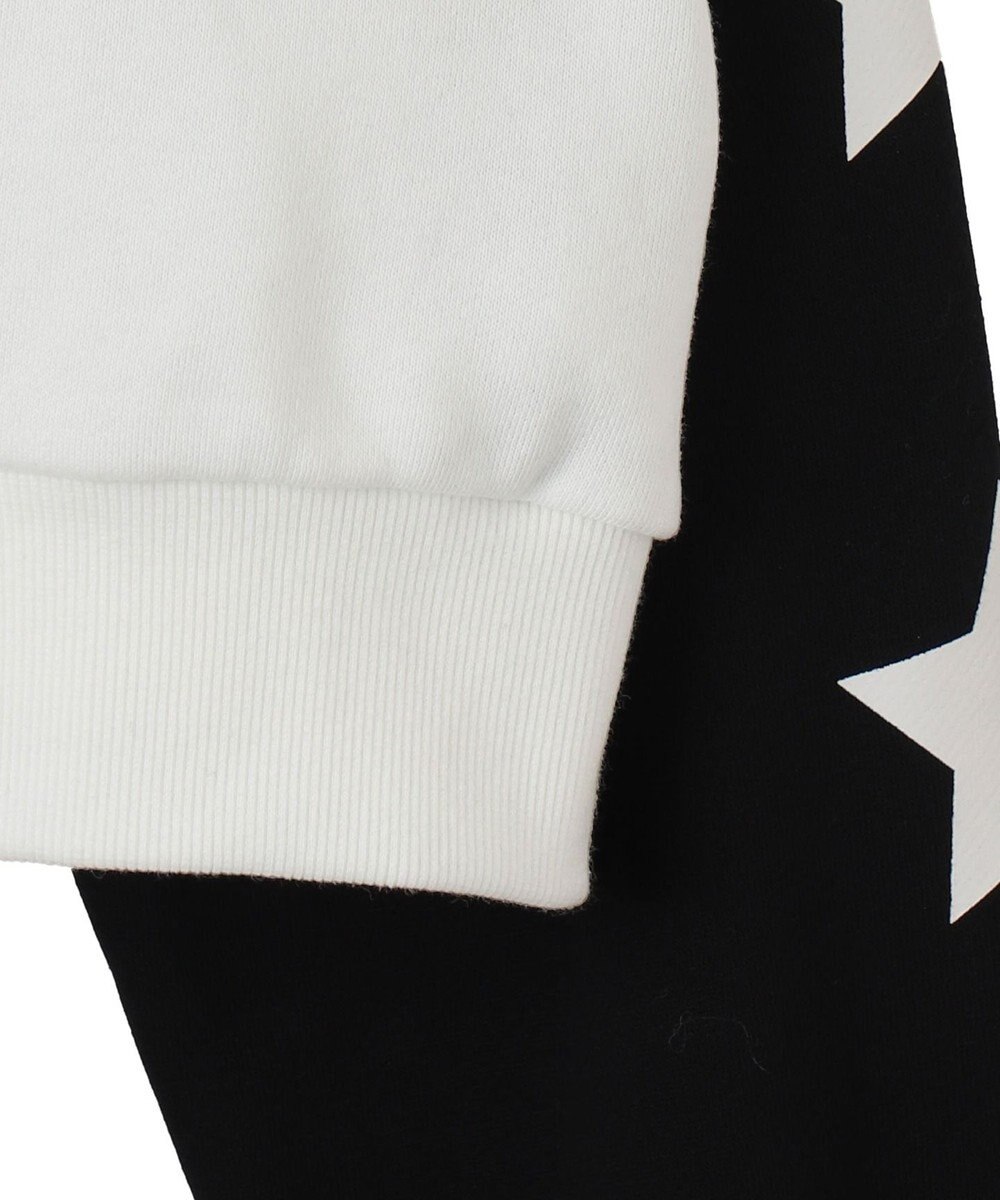 WEGO スターナンバリングラグランスウェット 