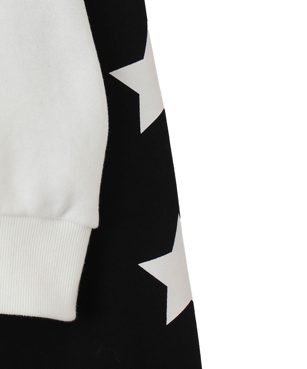 WEGO スターナンバリングラグランスウェット 