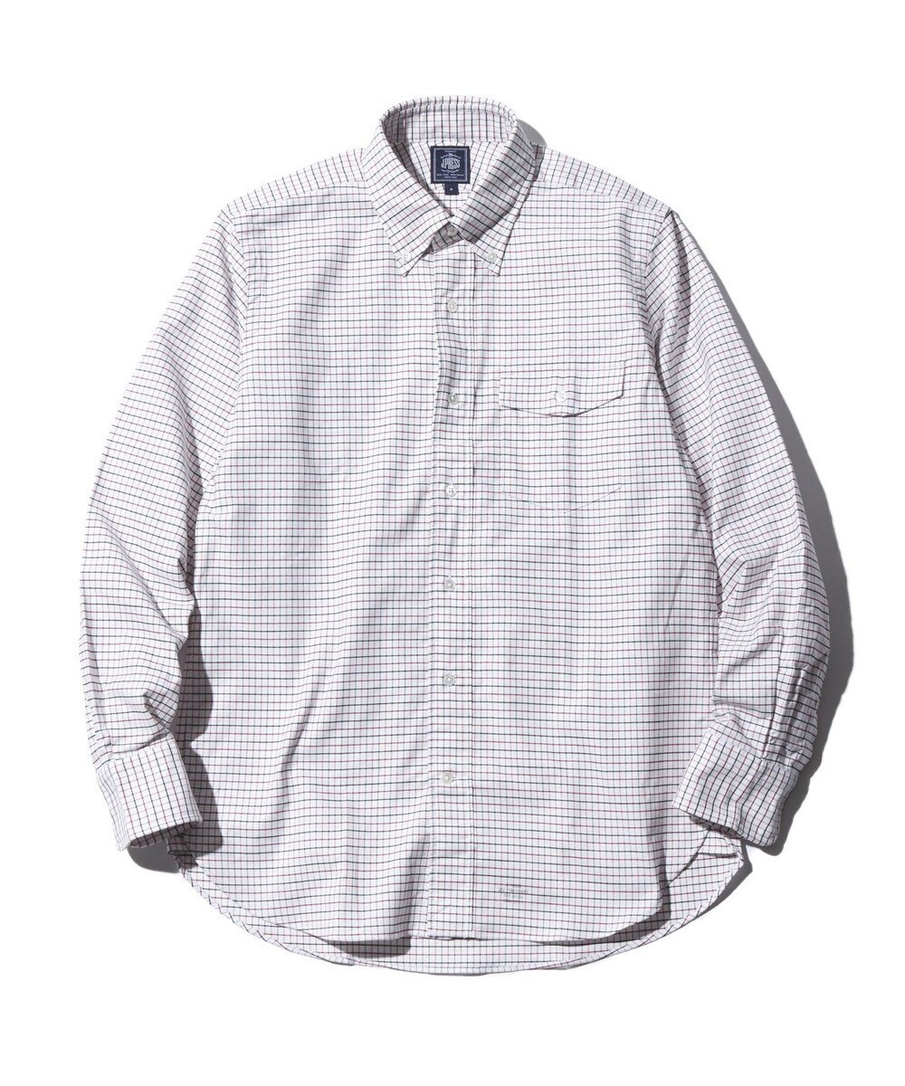 J.PRESS MEN 【定番 / 不変の品格】タッターソール シャツ / ボタンダウン 