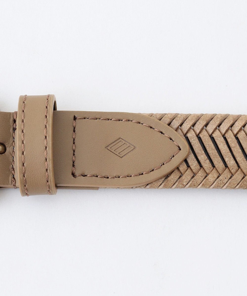 JOSEPH ABBOUD 【イタリア素材/日本製】バックスパインカットレザー ベルト 