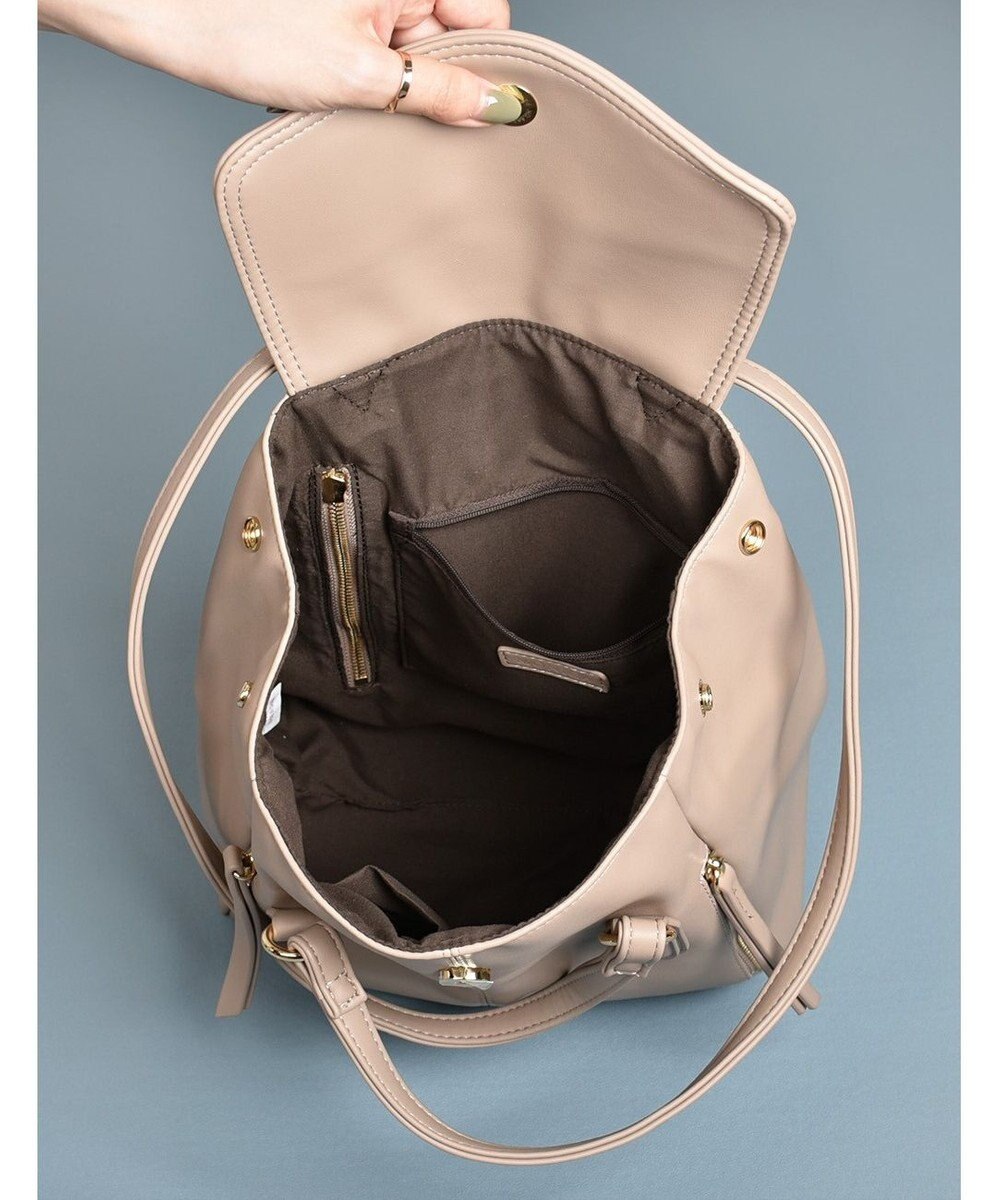 LA BAGAGERIE 【MONICA】フェイクレザー2WAYリュック 