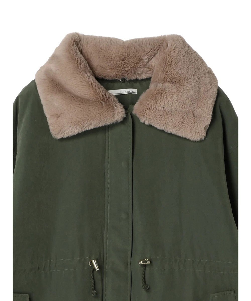 Green Parks ・ＥＬＥＮＣＡＲＥ　ＤＵＥ　中綿モッズロングコート 