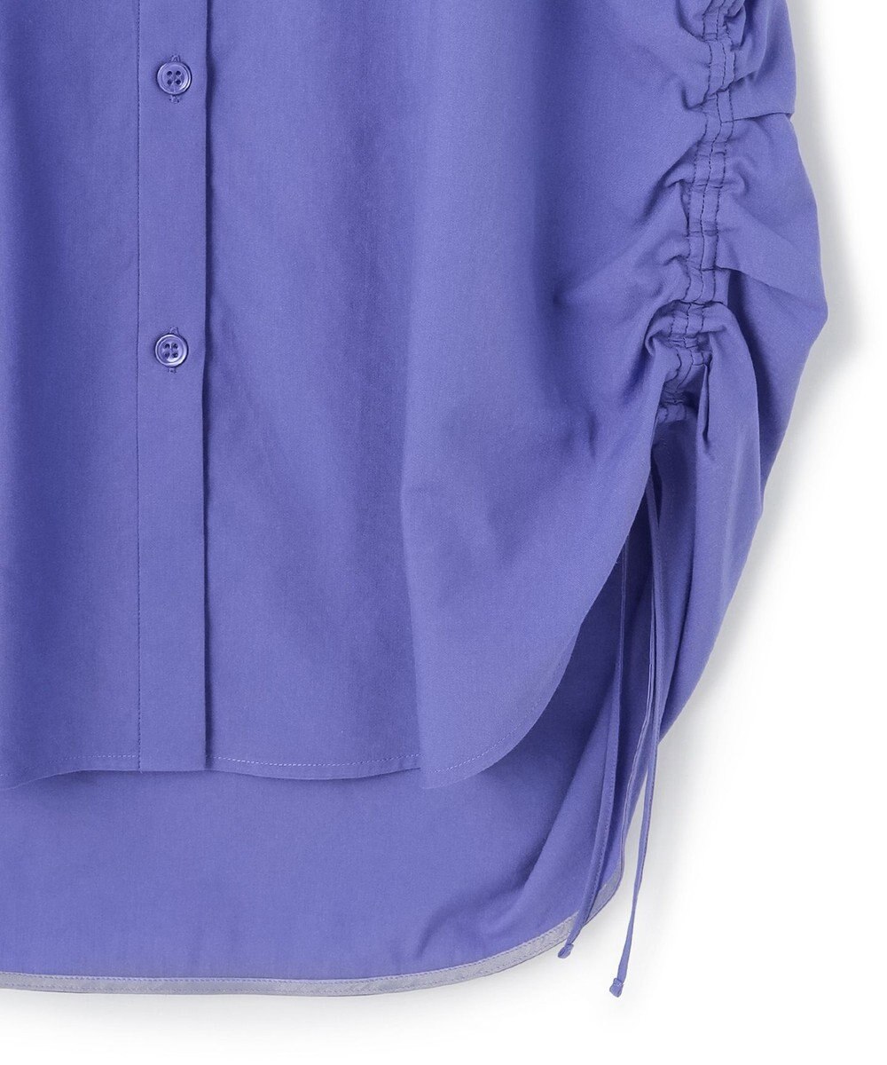 ICB 【洗える】コットンモダールローン バンドカラーシャツ 