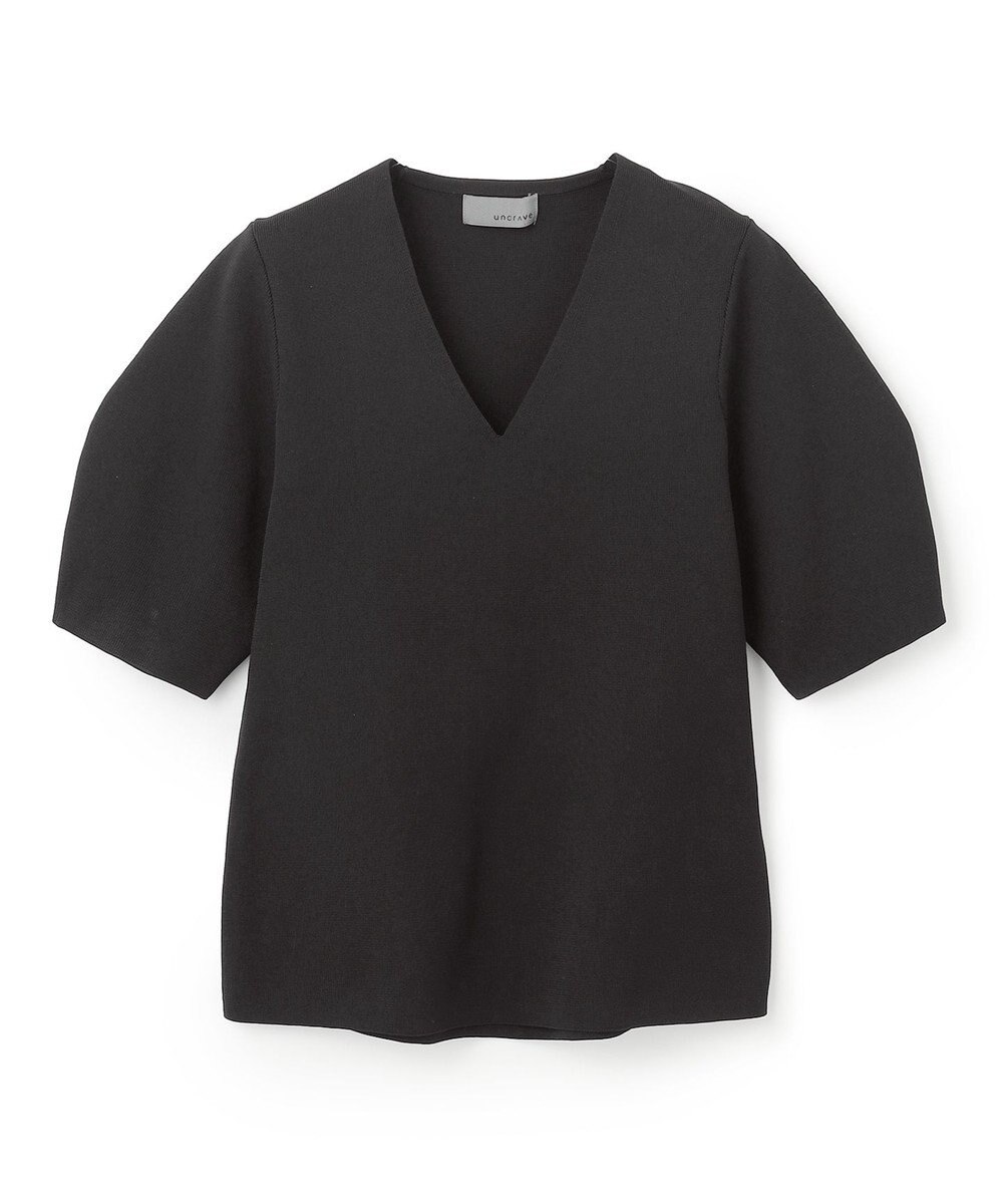 uncrave 【UVカット】サスティナブルUV ボリュームスリーブニット 