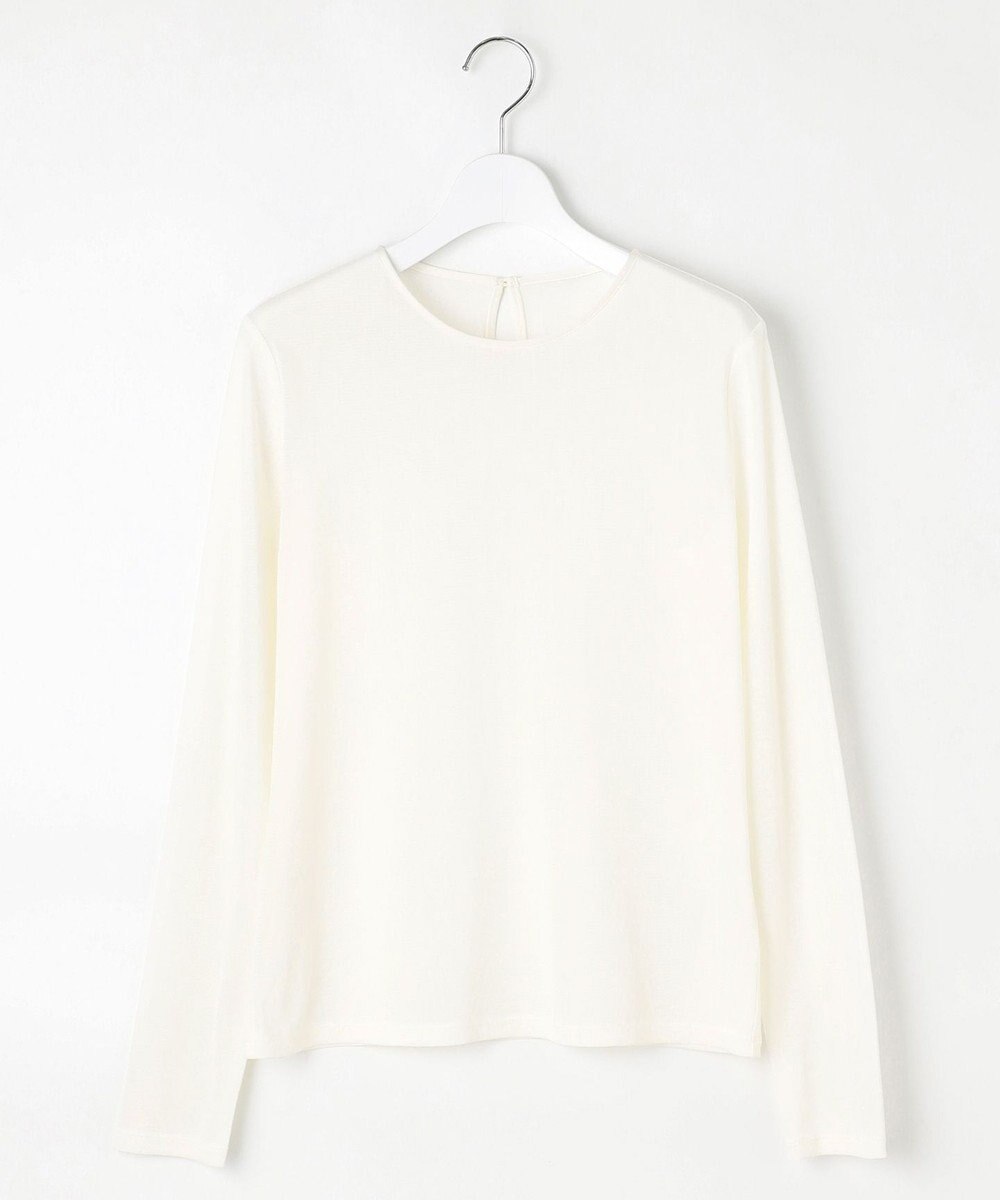 23区 L 【GOLD LABEL】ファインストレッチチュール シアーカットソー 