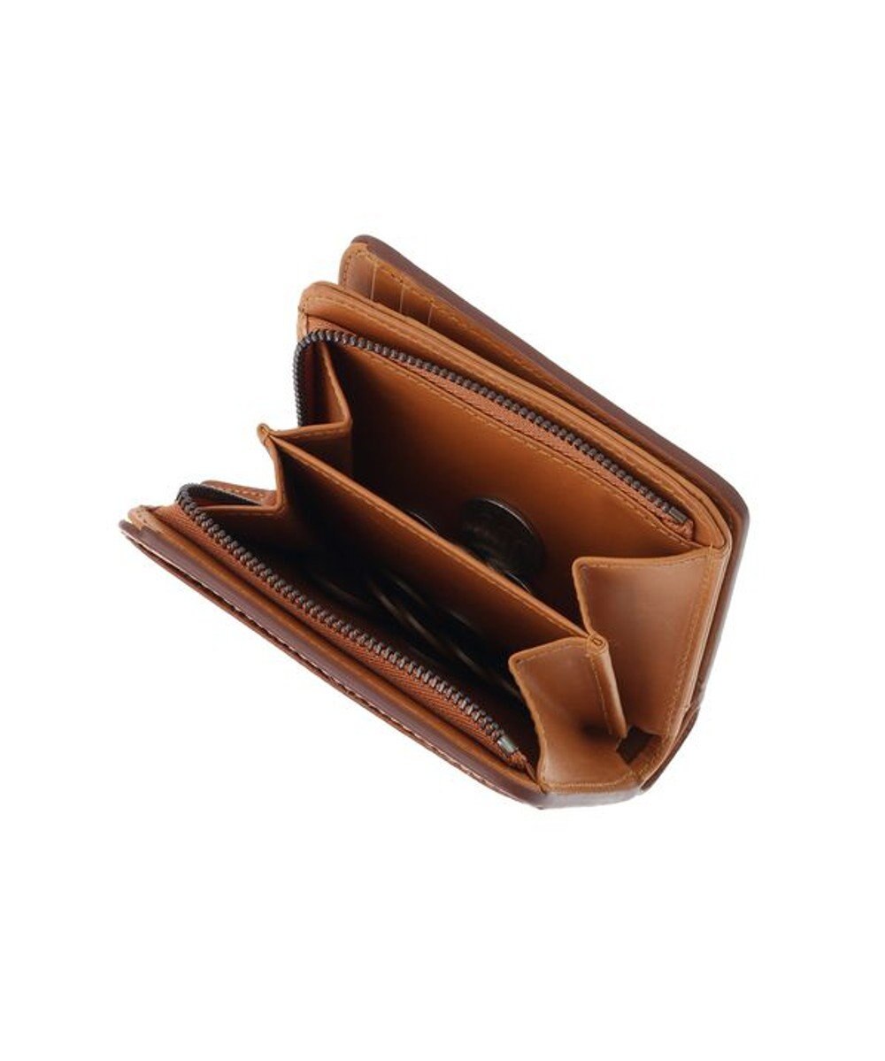 genten ダイヤカットワーク　二つ折り財布 