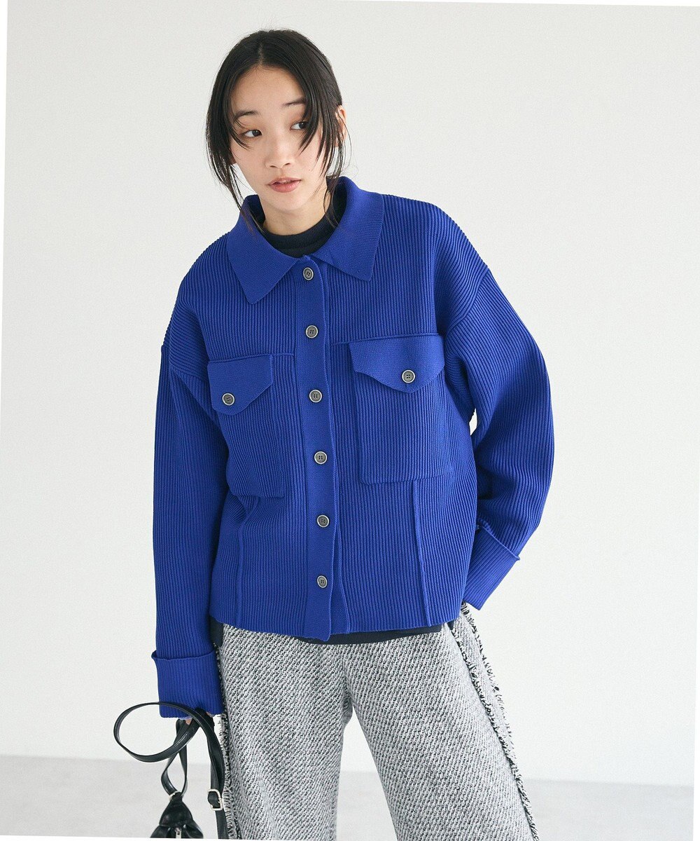 CRAFT STANDARD BOUTIQUE ライトニットジャケット 