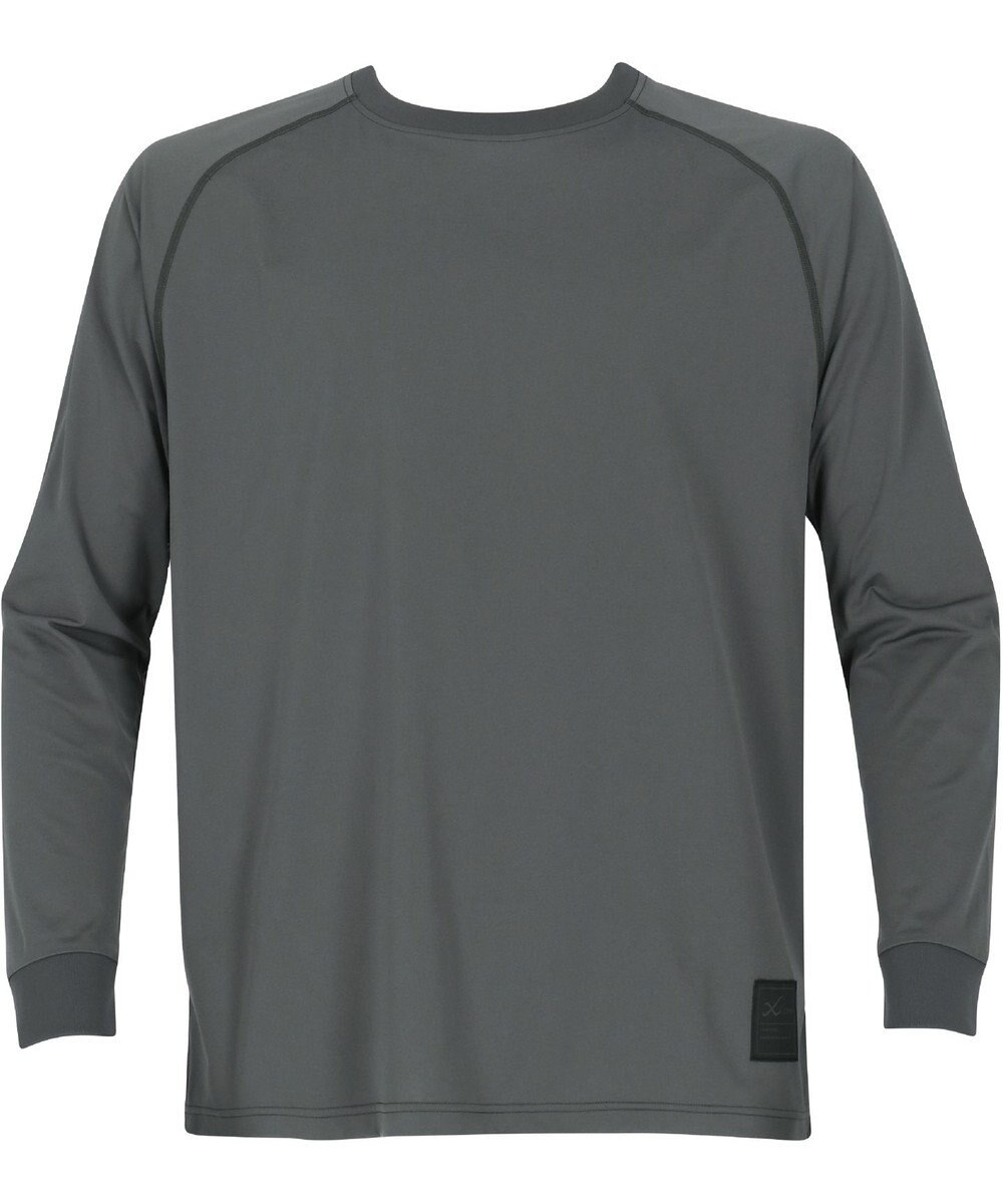 CW-X 【UNISEX】 CW-X トップス ハイゲージニットＴシャツ 長袖 Ｕネック UVカット率90%以上(本体) 吸汗速乾(本体) ユニセックス DLR179 /ワコール 