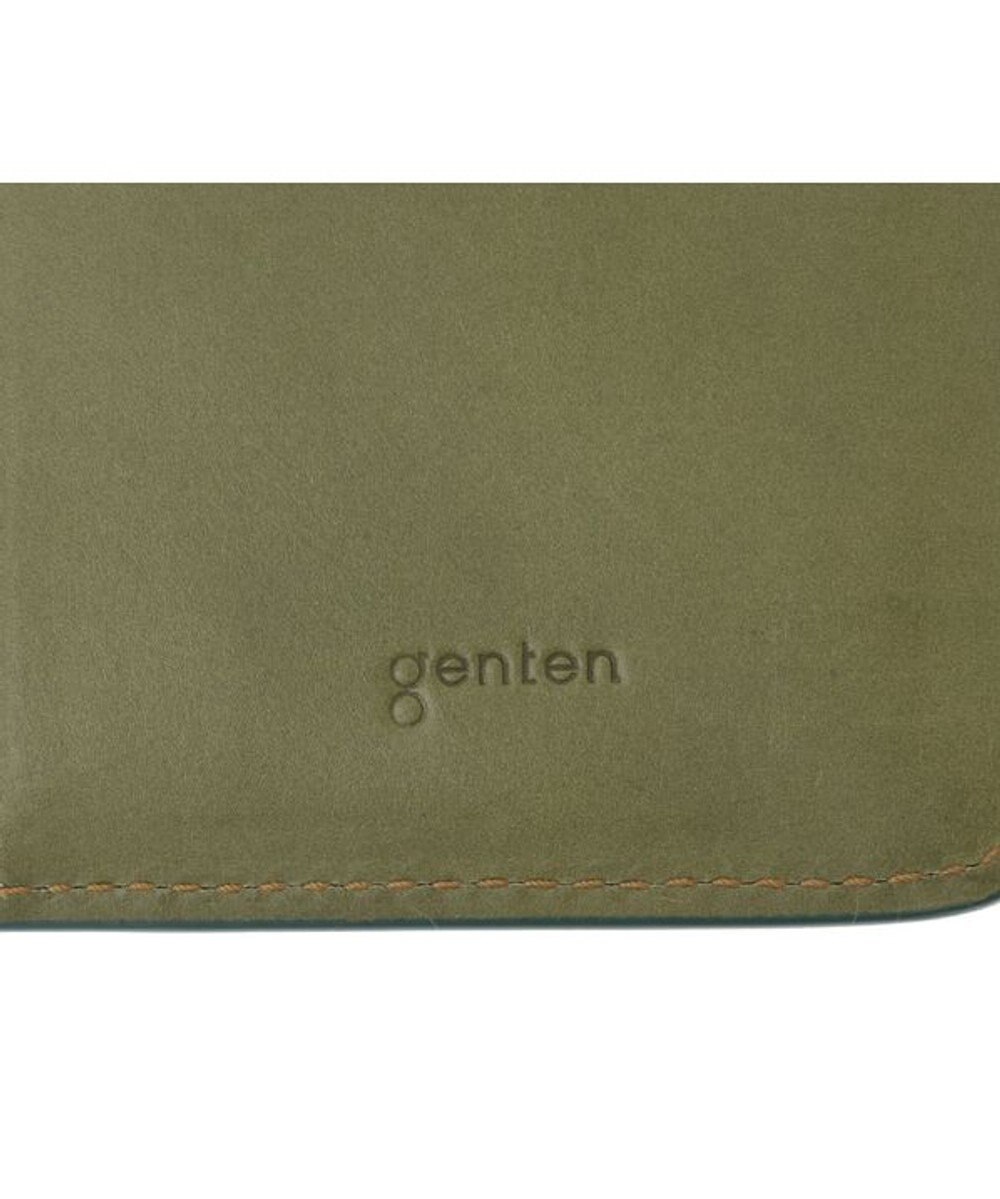 genten ダイヤカットワーク　二つ折り財布 