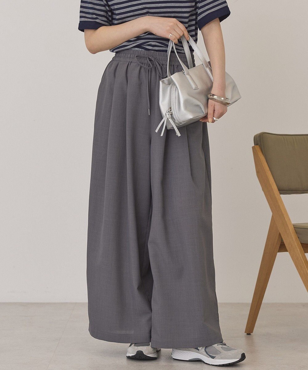 AMERICAN HOLIC 【マルチ機能】ドライタッチワイドパンツ 