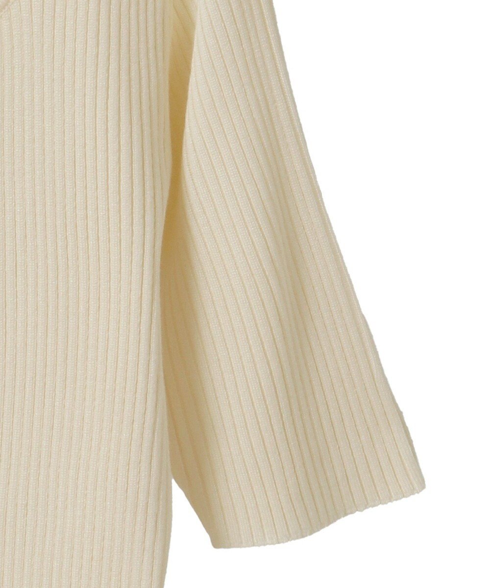 Green Parks ・ｓｗｉｎｇ　ｂｙ　フロントリボンリブニット 