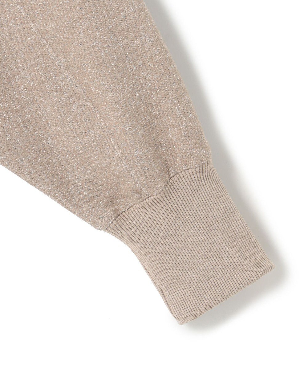 J.PRESS YORK STREET 【WOMEN】ラメ裏毛クルーネック スウェット 
