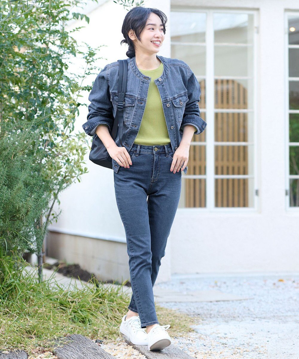 ANY 【美脚見え/お腹周りスッキリ】スタイルアップスキニー 