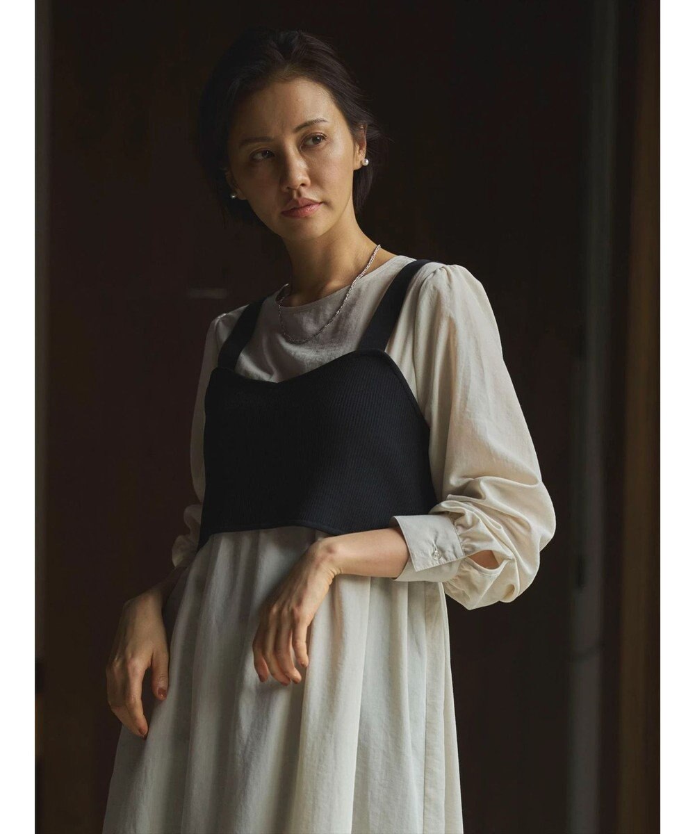 Green Parks Ｂ．ＳＥＴ２点ニットジレ＋ワンピース 