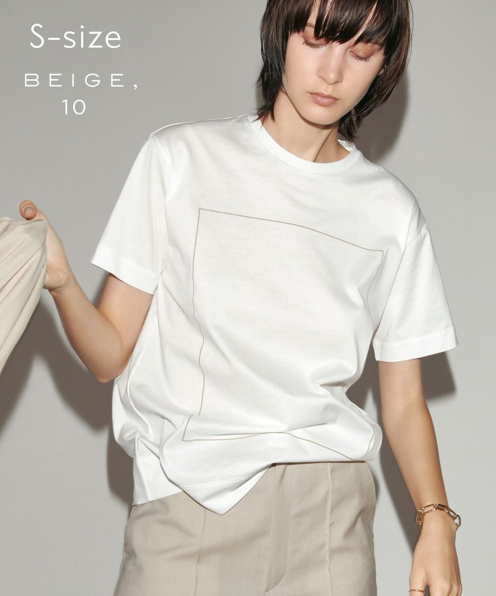 BEIGE， 【VERY4月号掲載】【S-size・10th Anniversary】BISCUIT / Tシャツ White