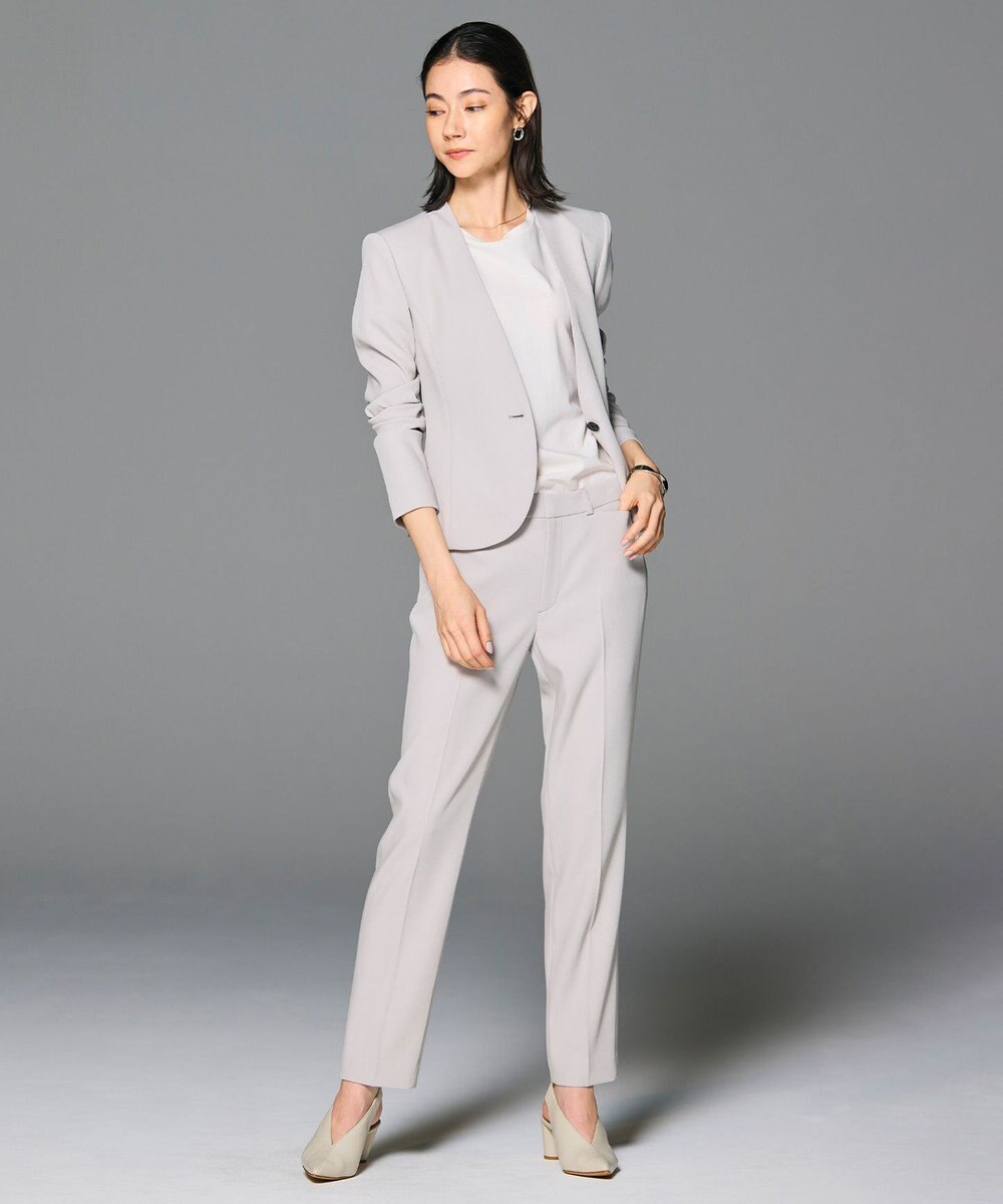 BEIGE， 【L-size・セットアップ対応】LUIZA / ノーカラージャケット 