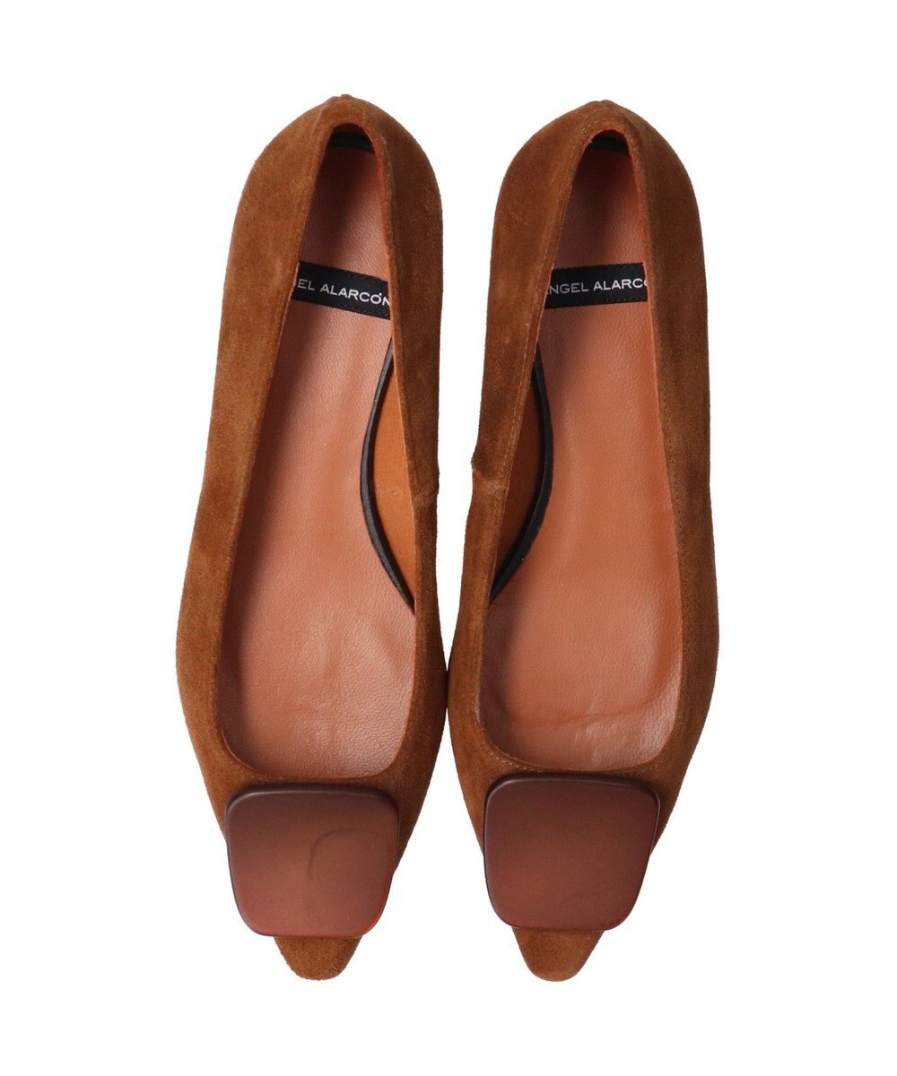 INTER-CHAUSSURES 【ANGEL ALARCON】ポインテッドトウオーナメントパンプス 