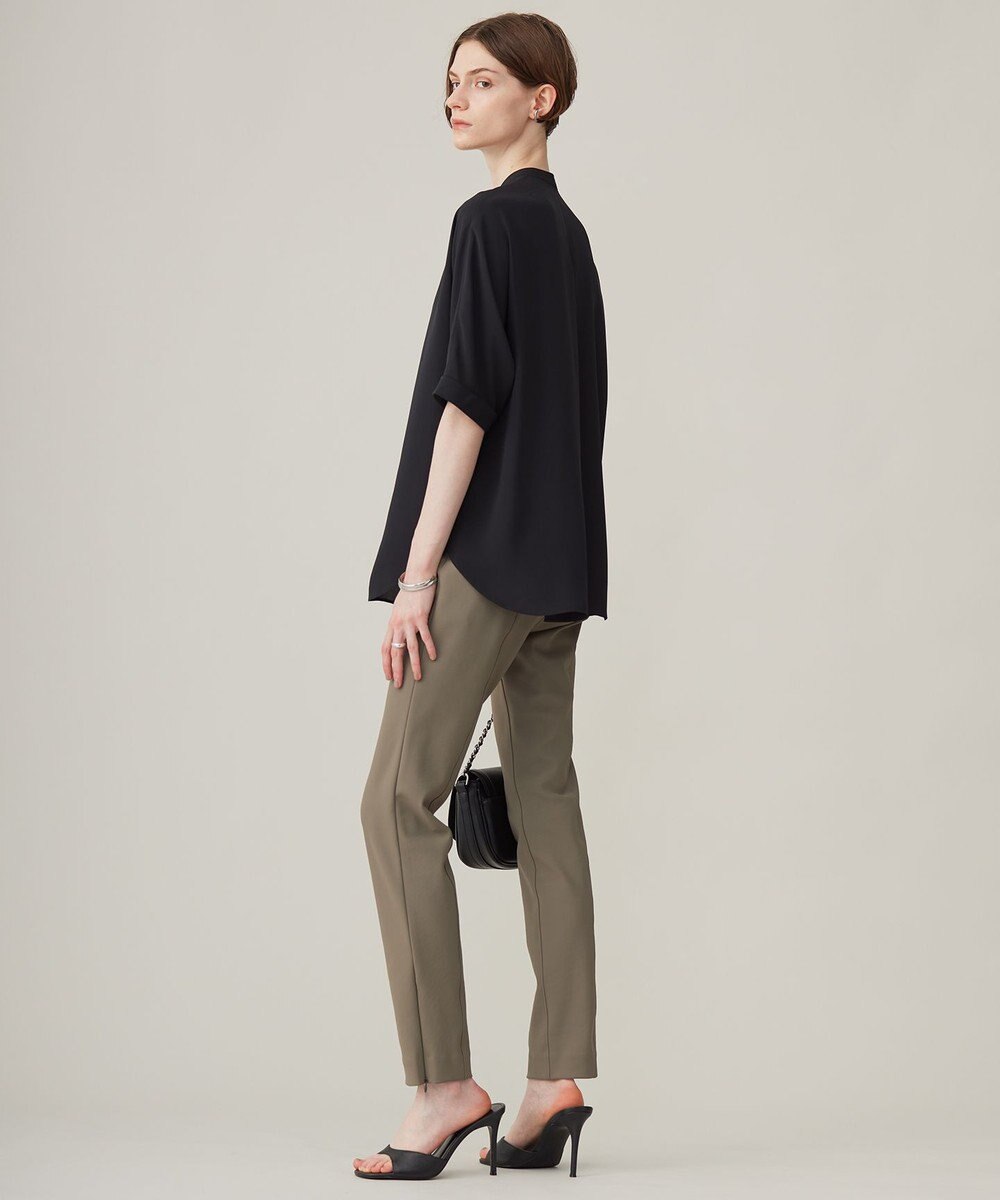 ICB L 【洗える】 テックストレッチ レギンスパンツ 