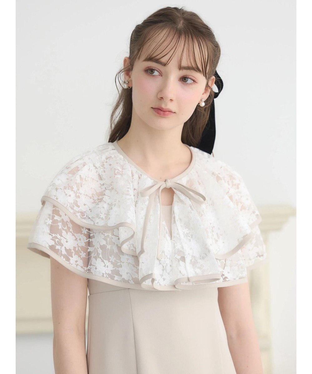 earth music&ecology ＳＥＴ２点レースボレロ＋キャミワンピース 