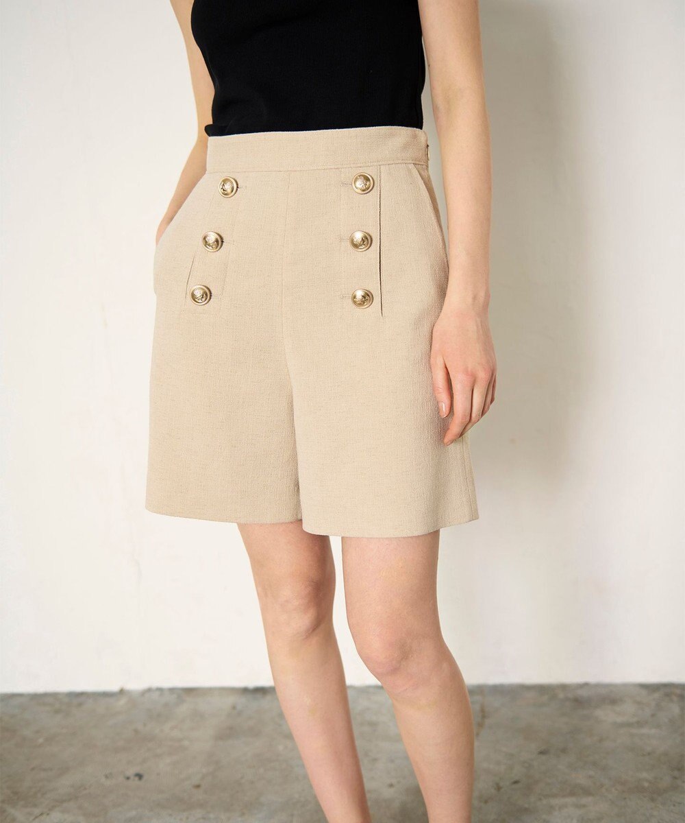 GRACE CONTINENTAL ブッチャーショートパンツ 