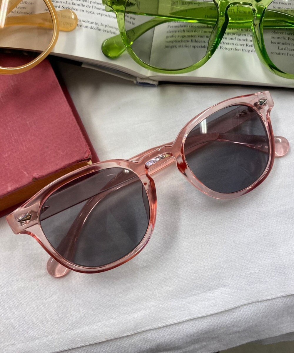 WEGO 【ユニセックス着用ITEM】クリアフレームカラーアイウェア 