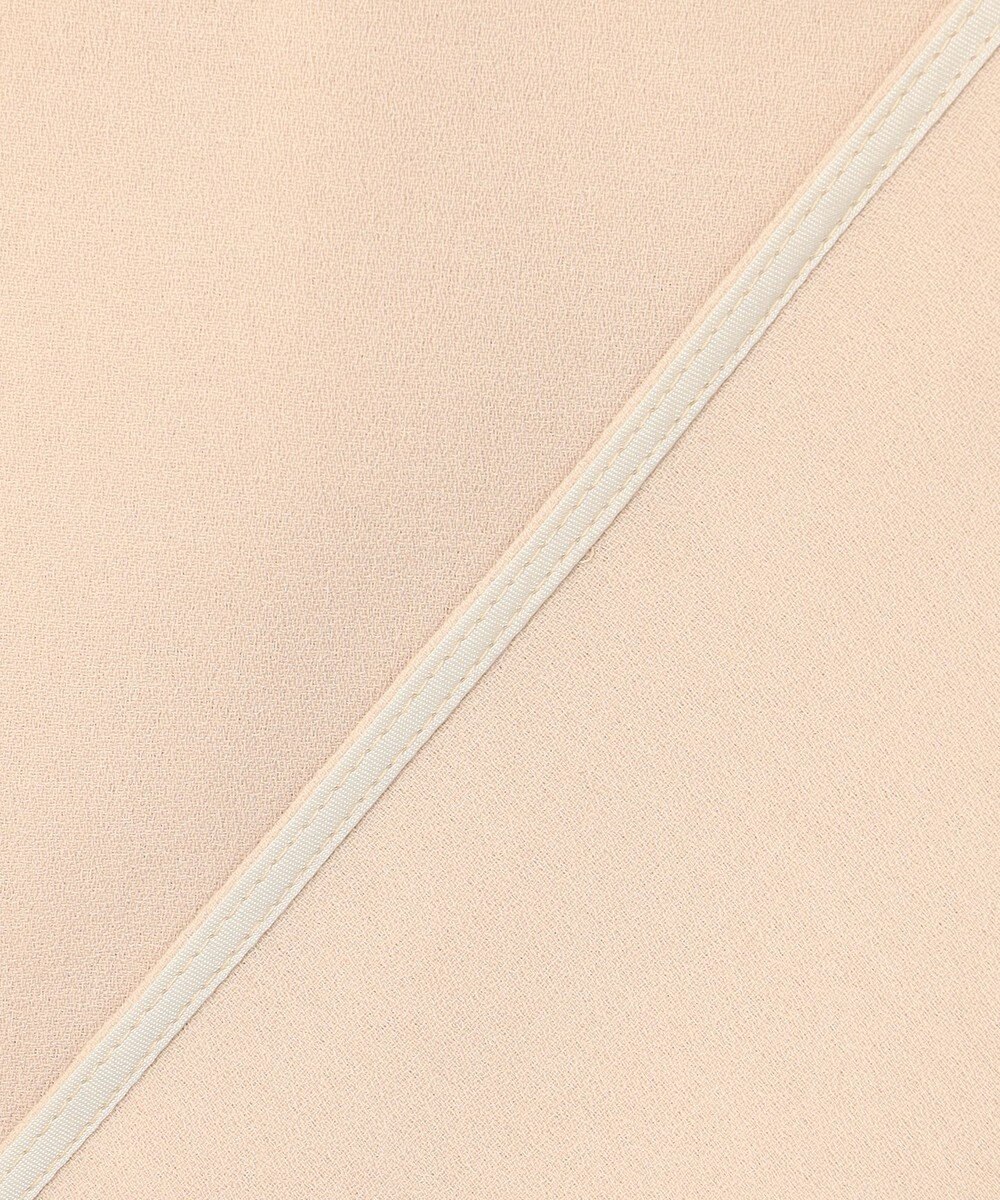 BEIGE， 【WEB限定・洗える】CLARION / バンドカラーフリルブラウス 