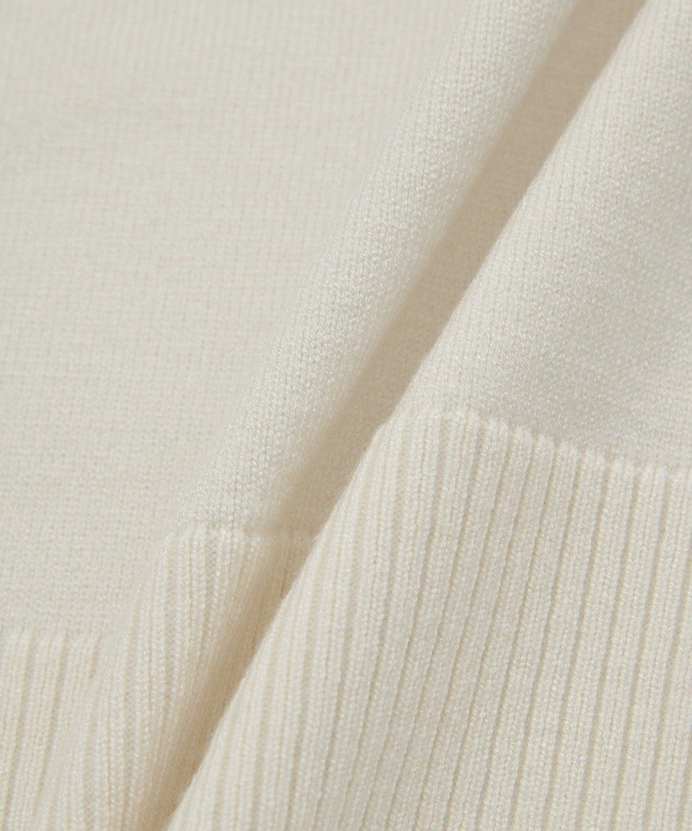 Green Parks 異素材切替ニットチュニック 