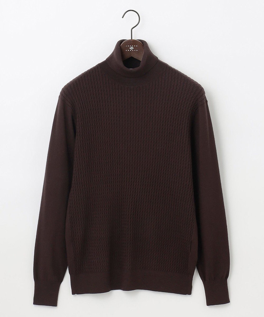 JOSEPH ABBOUD 【チクチクしないタートルネック/イージーケア/3シーズン対応】 コンフォート タートルネック セーター 