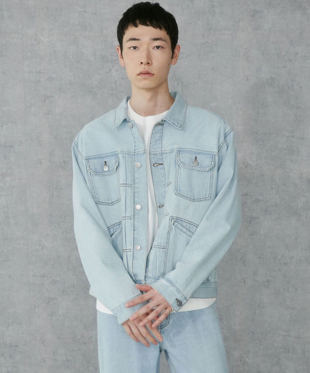 WEGO デニムトラッカージャケット 