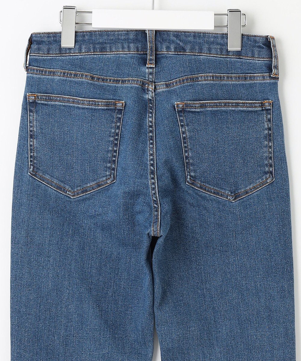 J.PRESS LADIES 【洗える】BASIC STRETCH DENIM ストレート パンツ 