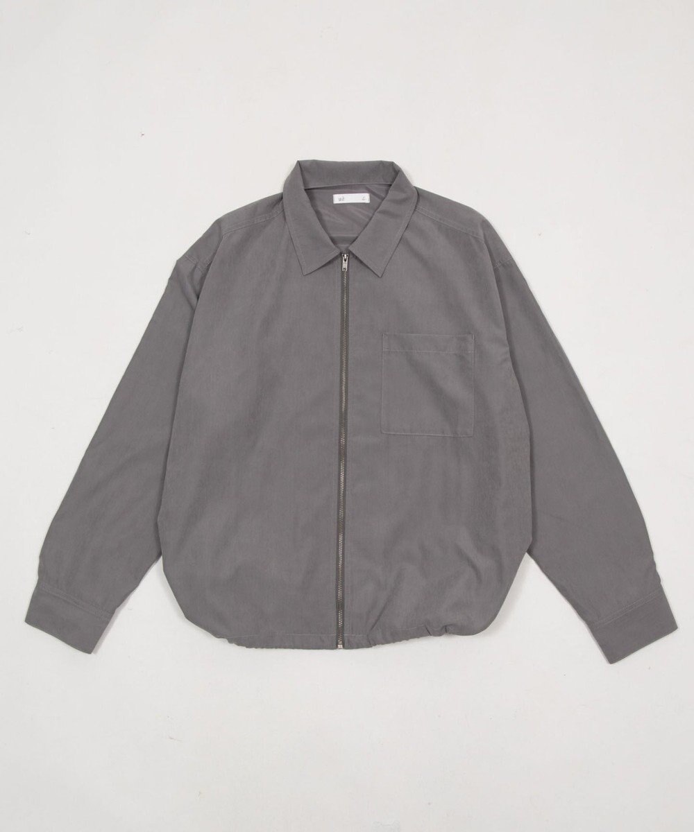 WEGO 【ユニセックス着用ITEM】フェイクスウェードシャツジャケット 