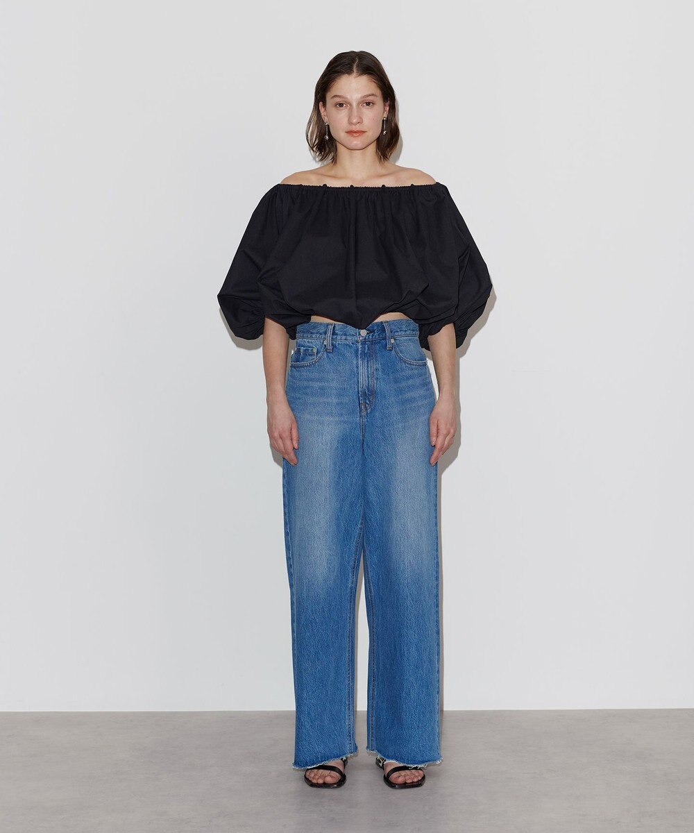 NAVE 【Nave　洗える】リリー 　バルーンスリーブブラウス 