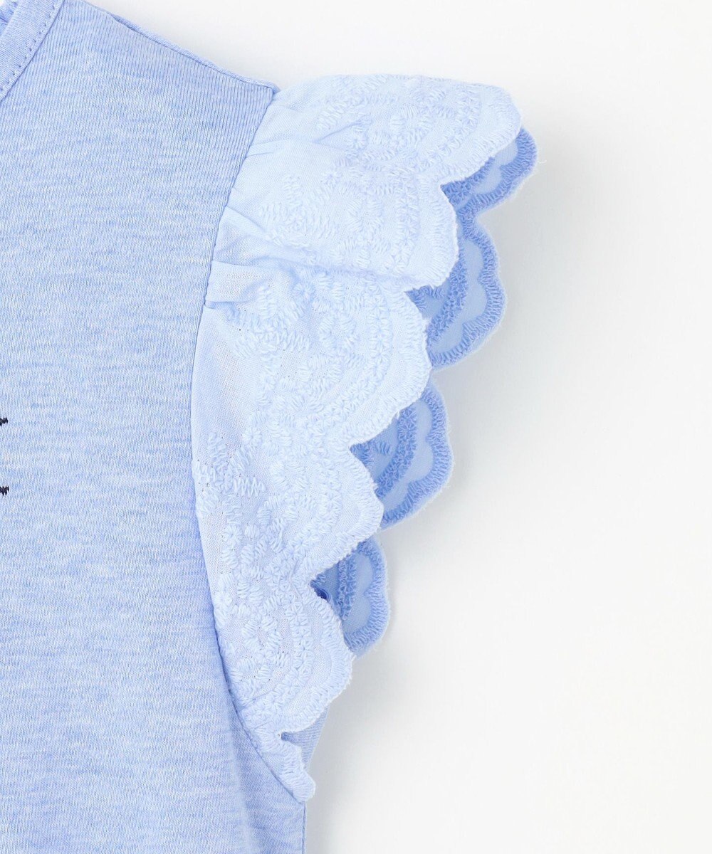 組曲 KIDS 【110-140㎝】フラワーエンブロイダリー チュニック 