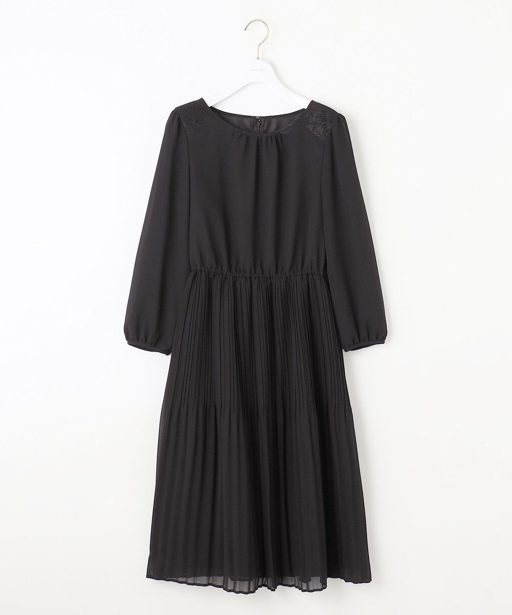 ANY SIS S 【洗える】フェミニンプリーツ ワンピース 
