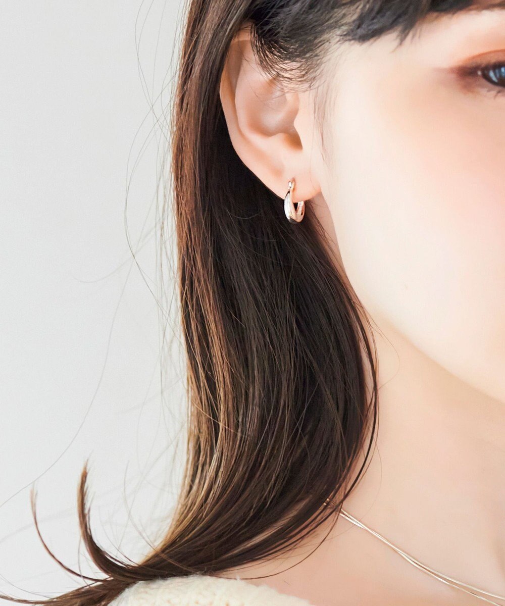 Phoebe 【SV925】ソフトミニフープピアス（片耳） 