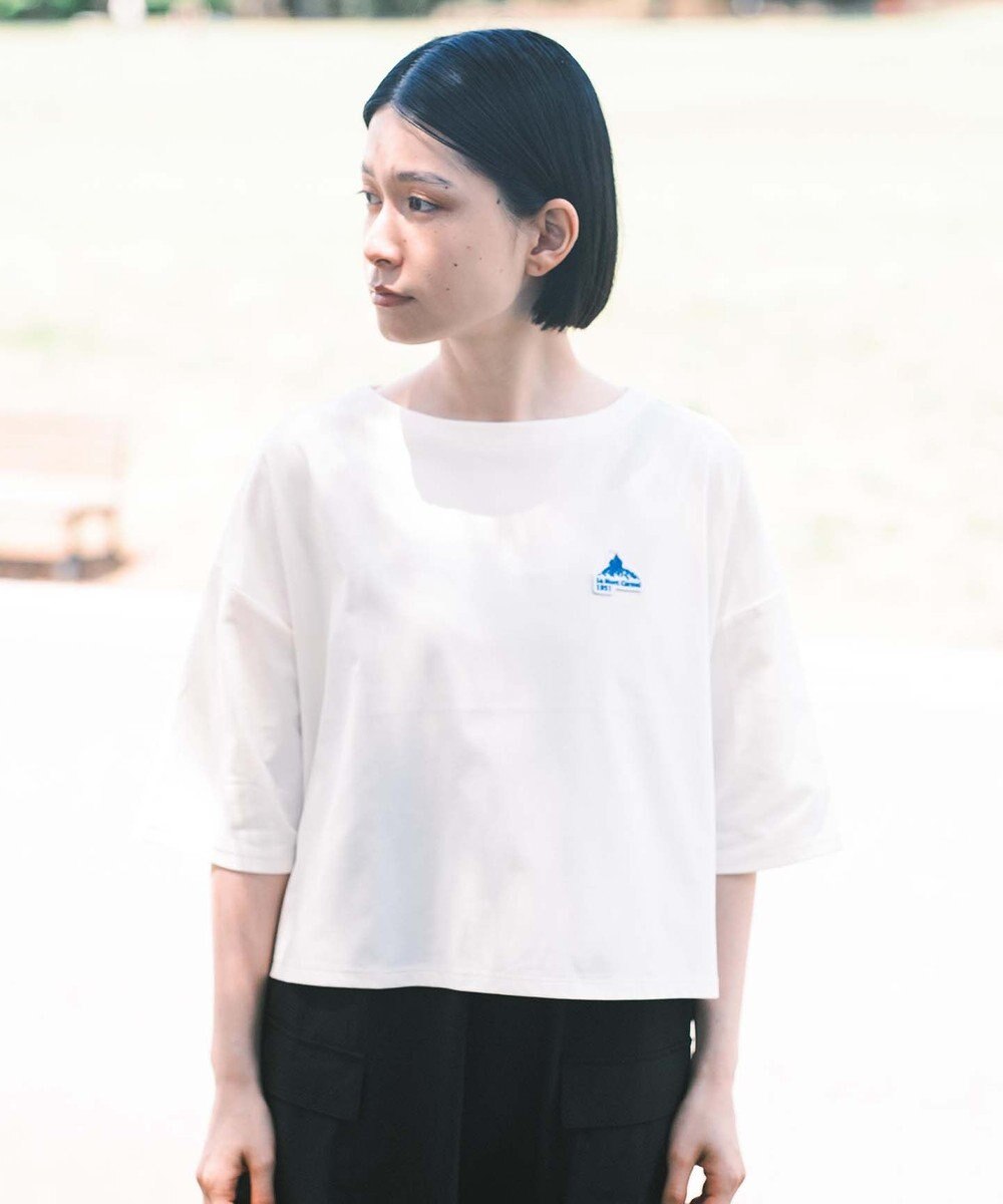 SHARE PARK LADIES 【UVカット・吸水速乾・ストレッチ・軽量 】エンブレムショートTシャツ（S・Mサイズ） 