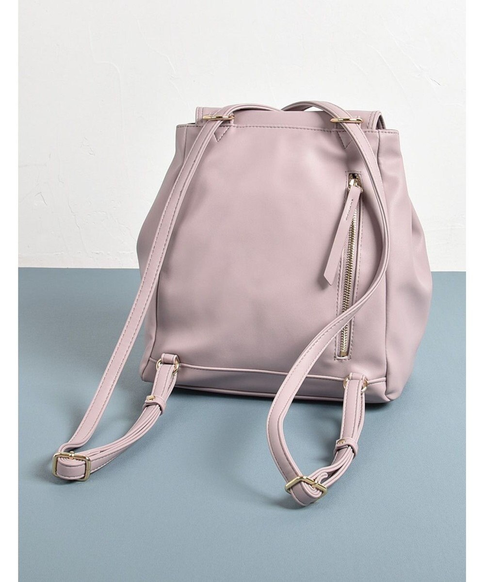 LA BAGAGERIE 【MONICA】フェイクレザー2WAYリュック 