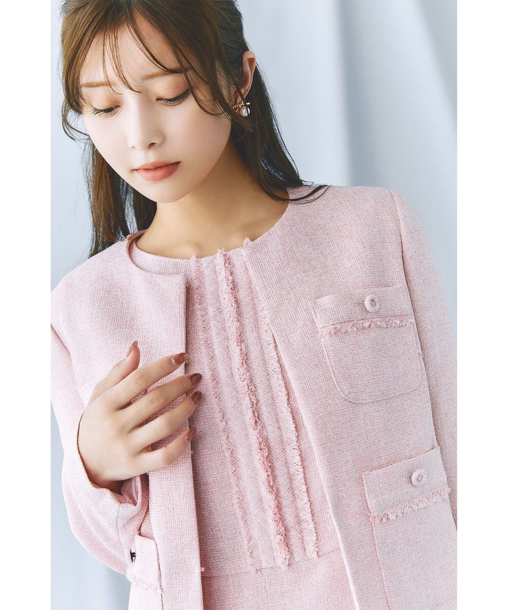 TOCCA 【洗える・消臭】MIST TWEED ジャケット 