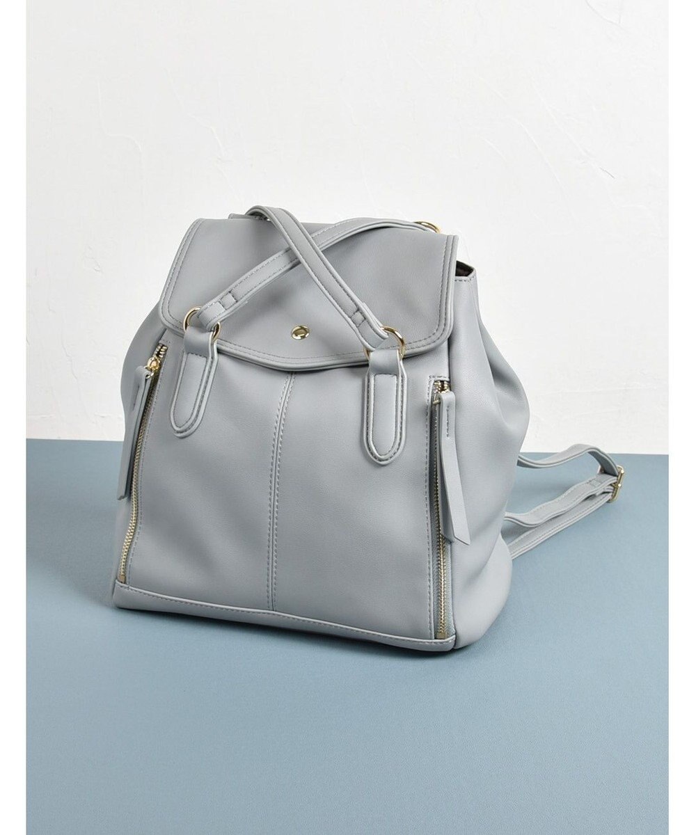 LA BAGAGERIE 【MONICA】フェイクレザー2WAYリュック 