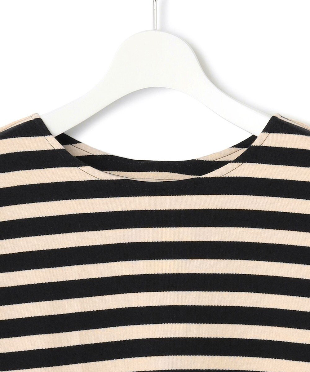 23区 S 【CanCam４月号掲載/洗える】Armor-lux スムース バックボタン ボーダー カットソー 