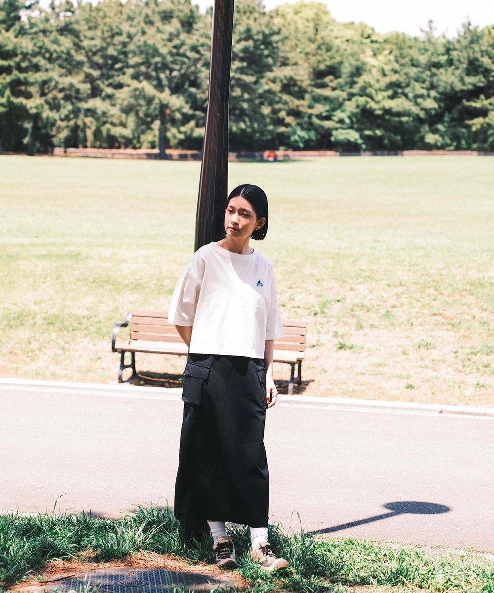 SHARE PARK LADIES 【UVカット・吸水速乾・ストレッチ・軽量 】エンブレムショートTシャツ（S・Mサイズ） 