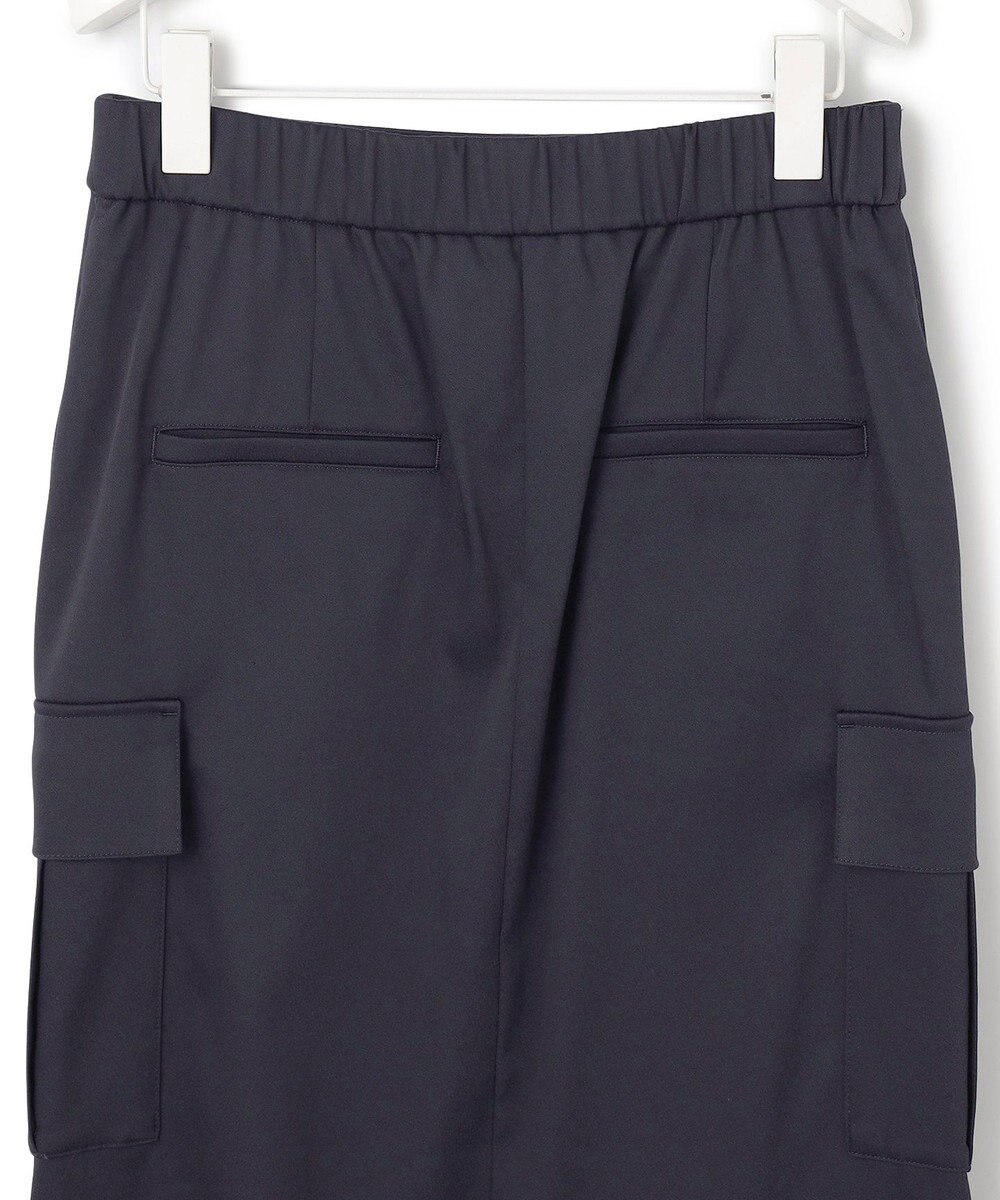 ICB L 【洗える】ウォームサテン カーゴスカート 