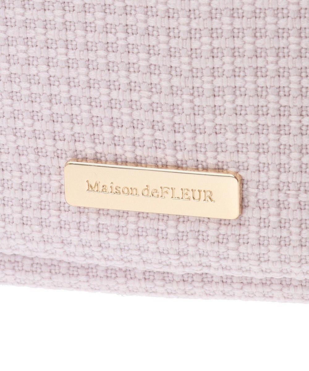 Maison de FLEUR 2WayフリルトートSバッグ 