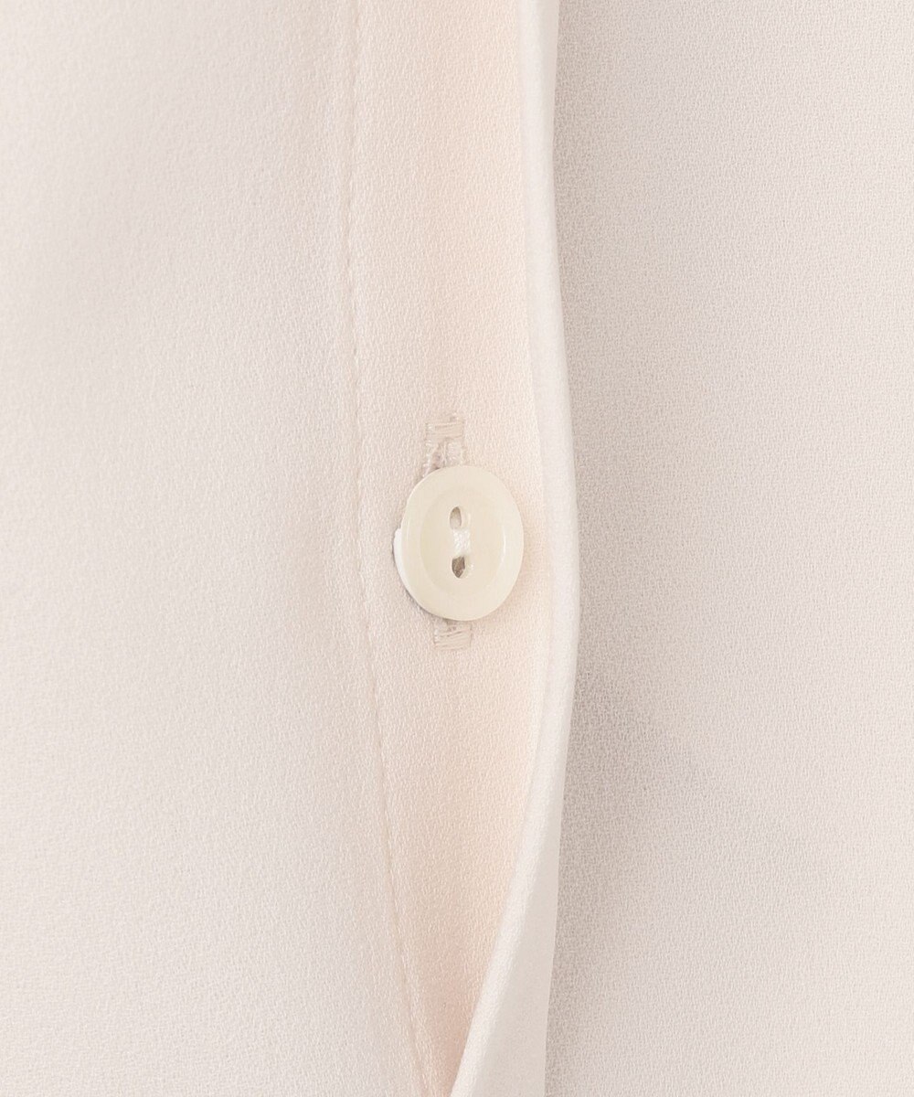 23区 【洗える】ジョーゼット ボウタイ ブラウス 