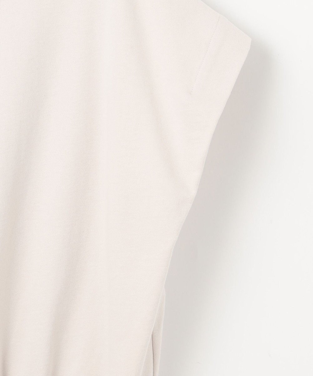 23区 【SLOW/WEB限定】コンパクトインレー フレンチスリーブ カットソー 