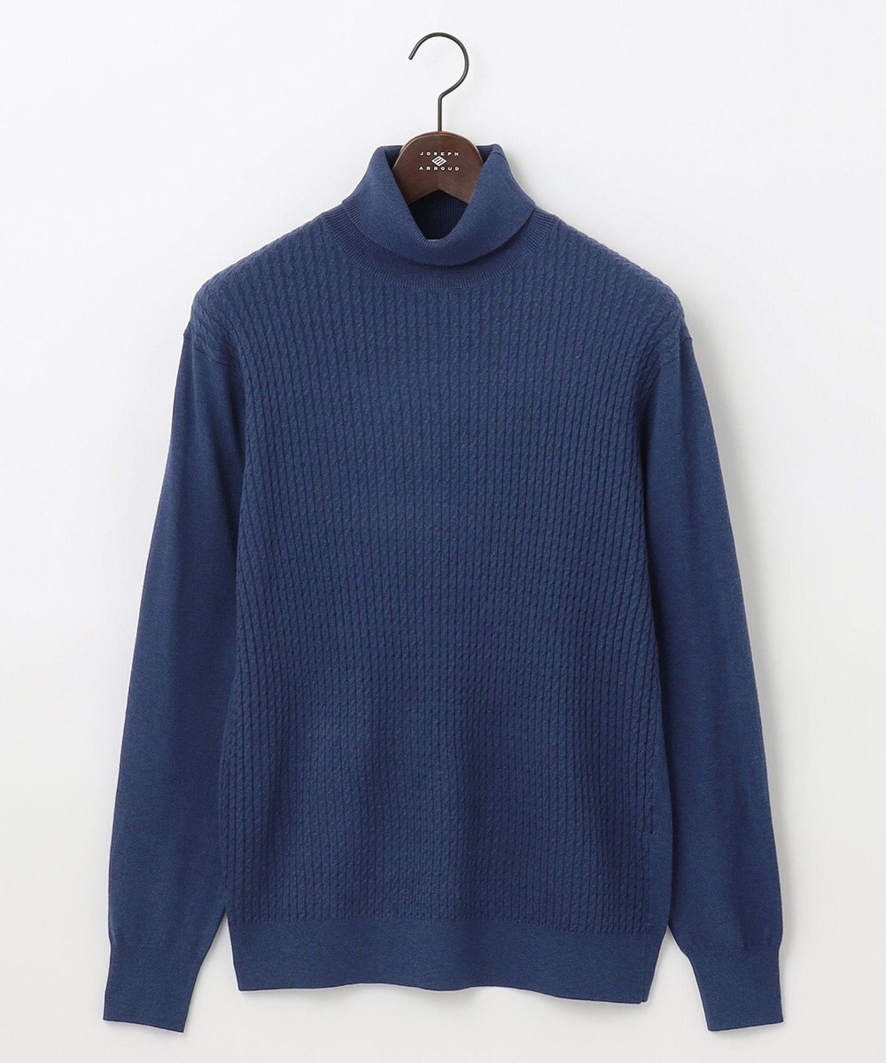 JOSEPH ABBOUD 【チクチクしないタートルネック/イージーケア/3シーズン対応】 コンフォート タートルネック セーター 