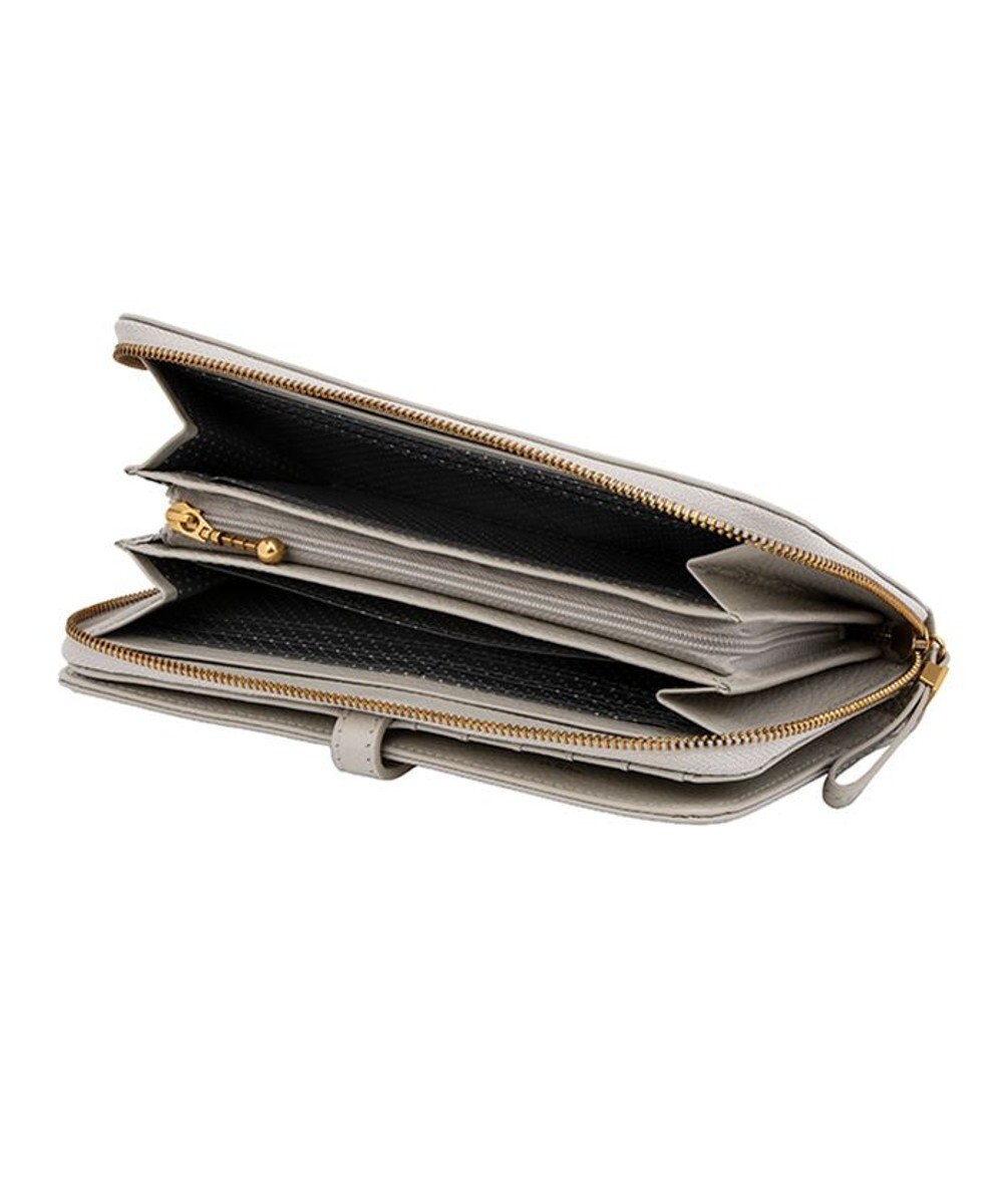 LANVIN en Bleu リュバン ラウンド長財布 