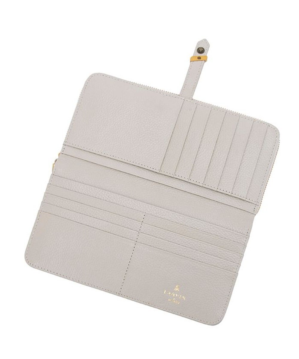 LANVIN en Bleu リュバン ラウンド長財布 