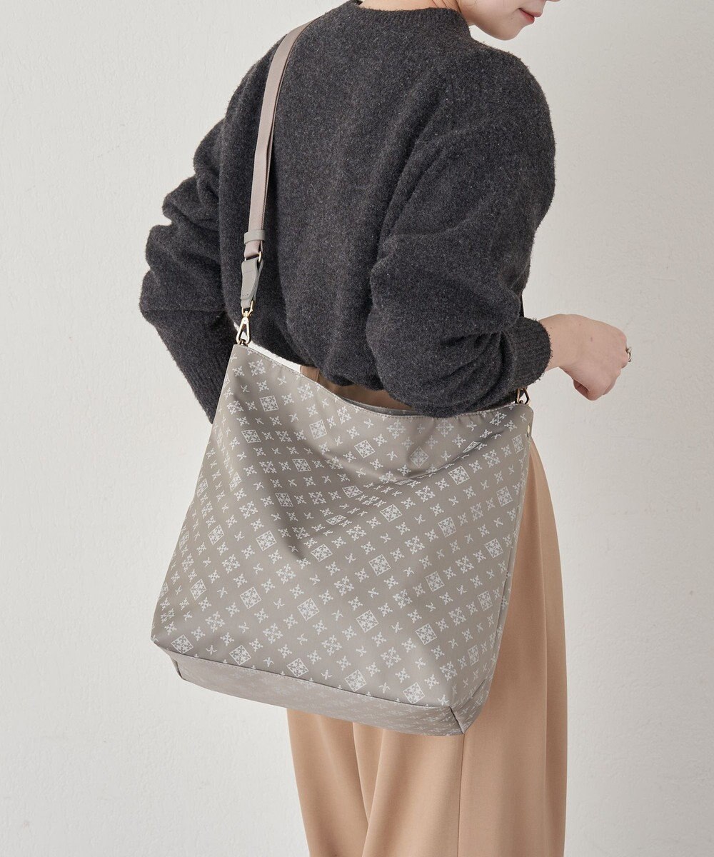 russet ナイロンジャガード2WAYショルダーバッグ(CE-1622) 